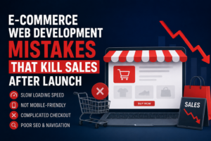e-commerce web development mistakes that kill sales