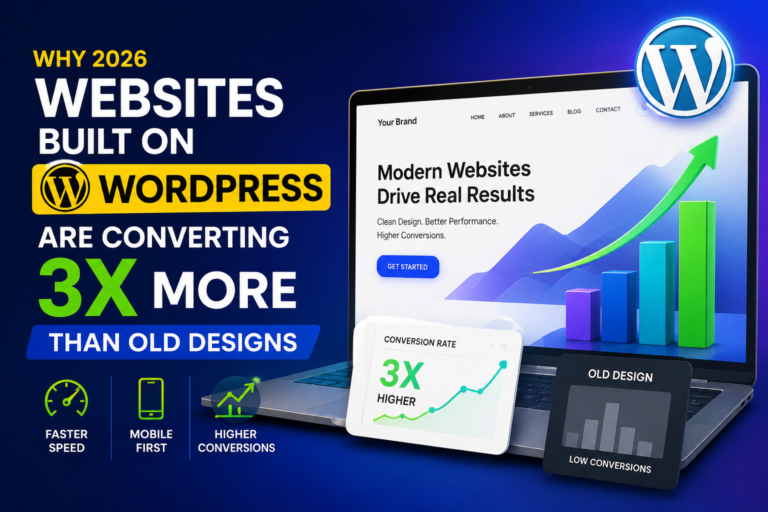 why 2026 websites built on wordpress are converting 3x