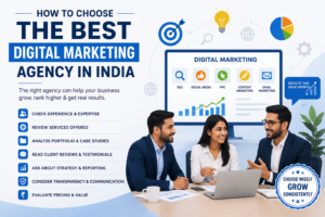 how to choose the best digital marketing agency in india