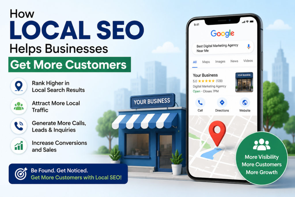how local seo helps businesses get more customers